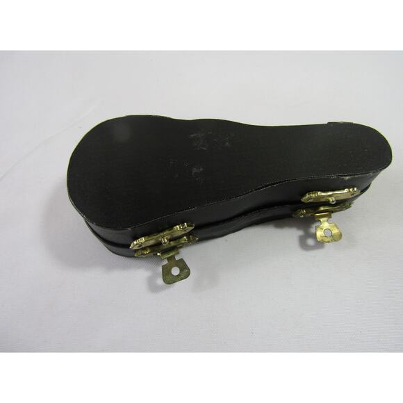 Miniature Brown Play Collectible Cello 5" with Case VTG Instrument - Picture 6 of 10